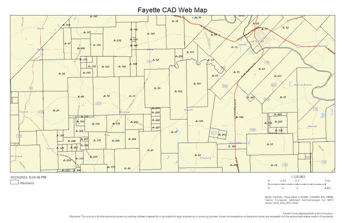 CentralFayetteAbstractMap