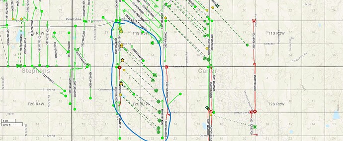 OMAHA WELLS MAP